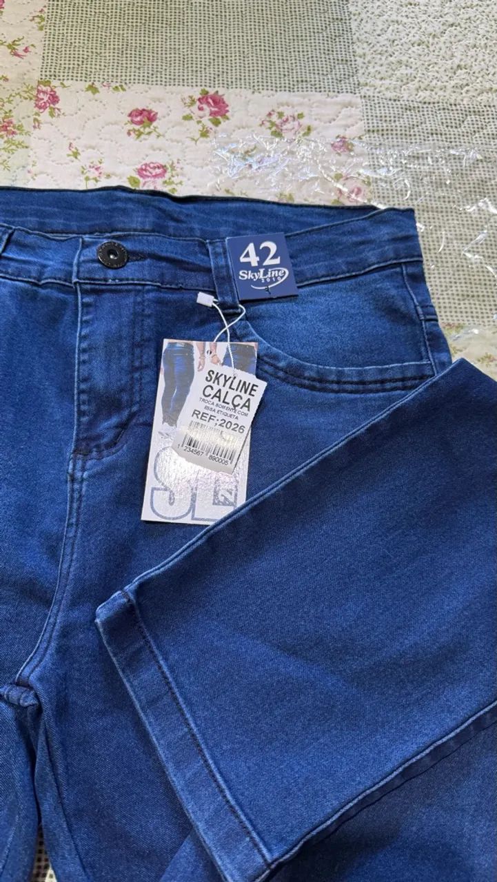 Calça jeans MASC com lycra - NOVA - Foto 4