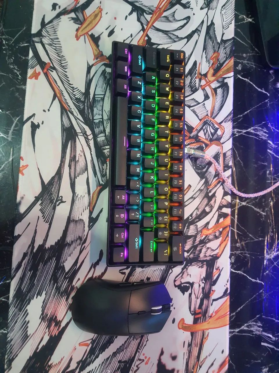 Kit teclado e mouse barato 