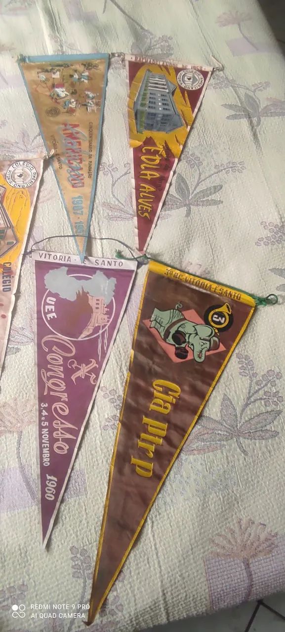 Flâmulas antigas para coleção,Leia : - Foto 3