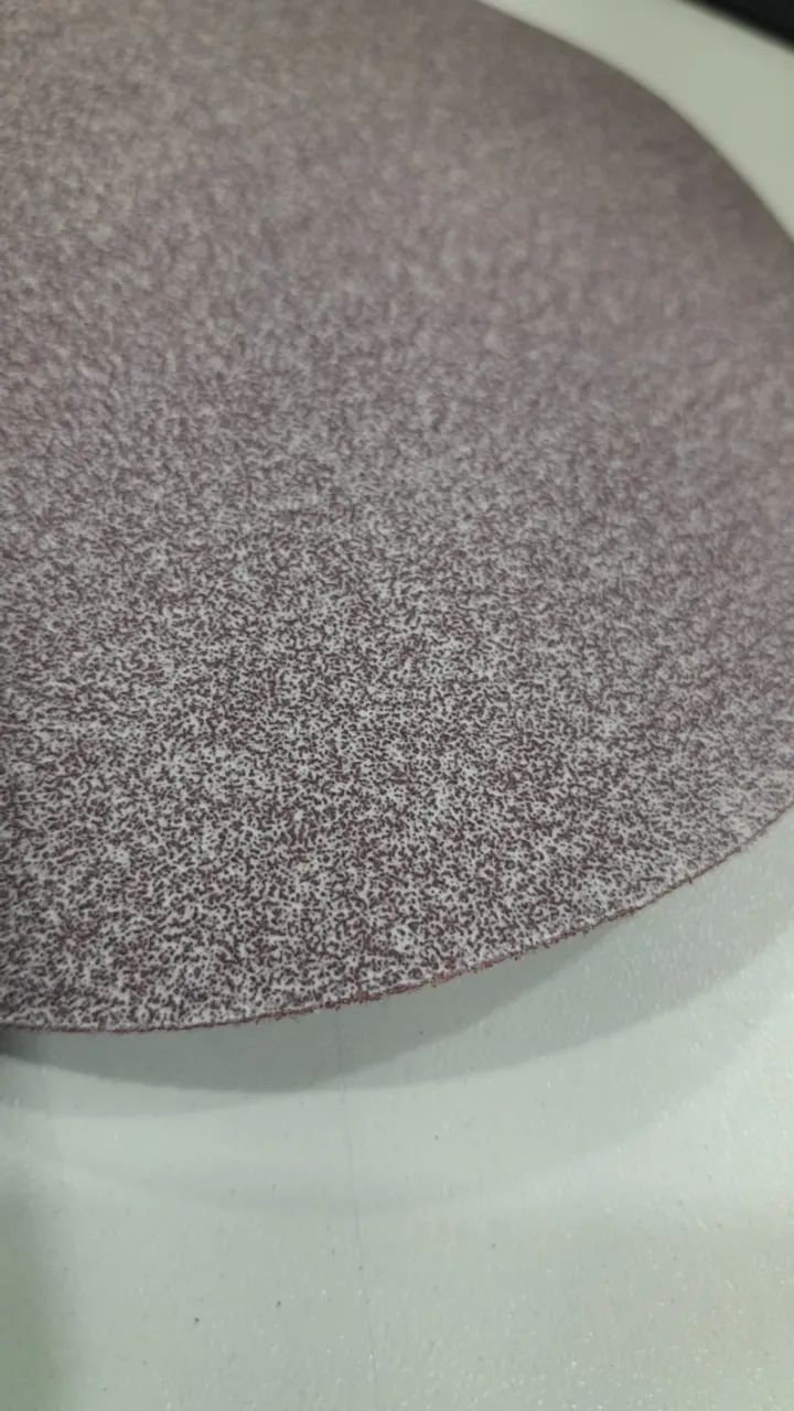 disco de lixa com sistema autoaderente (tipo Fixa Fácil/velcro),P 120G Medindo 5 polegadas - Foto 3