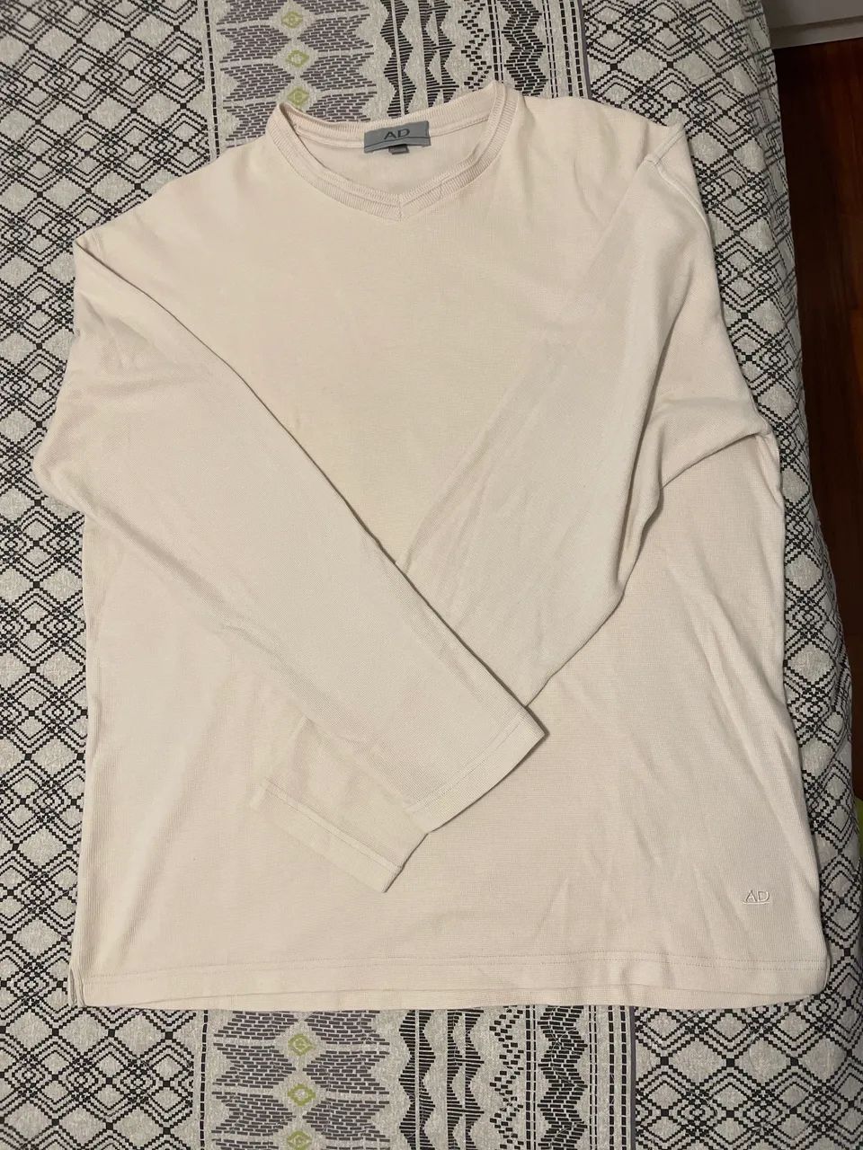 Camisa malha da AD  Manga longa - Foto 2