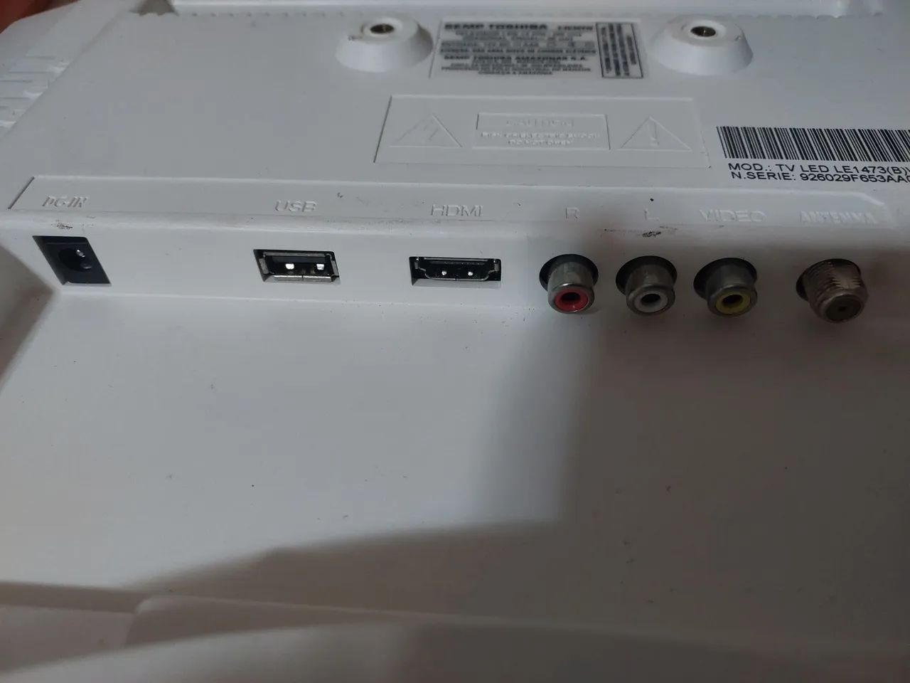 TV de LED SEMP TOSHIBA 14 polegadas  - Foto 5