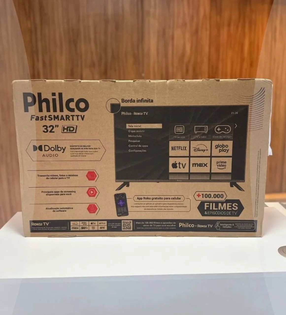 Smartv Philco 32 polegadas lacrada na caixa  - Foto 3