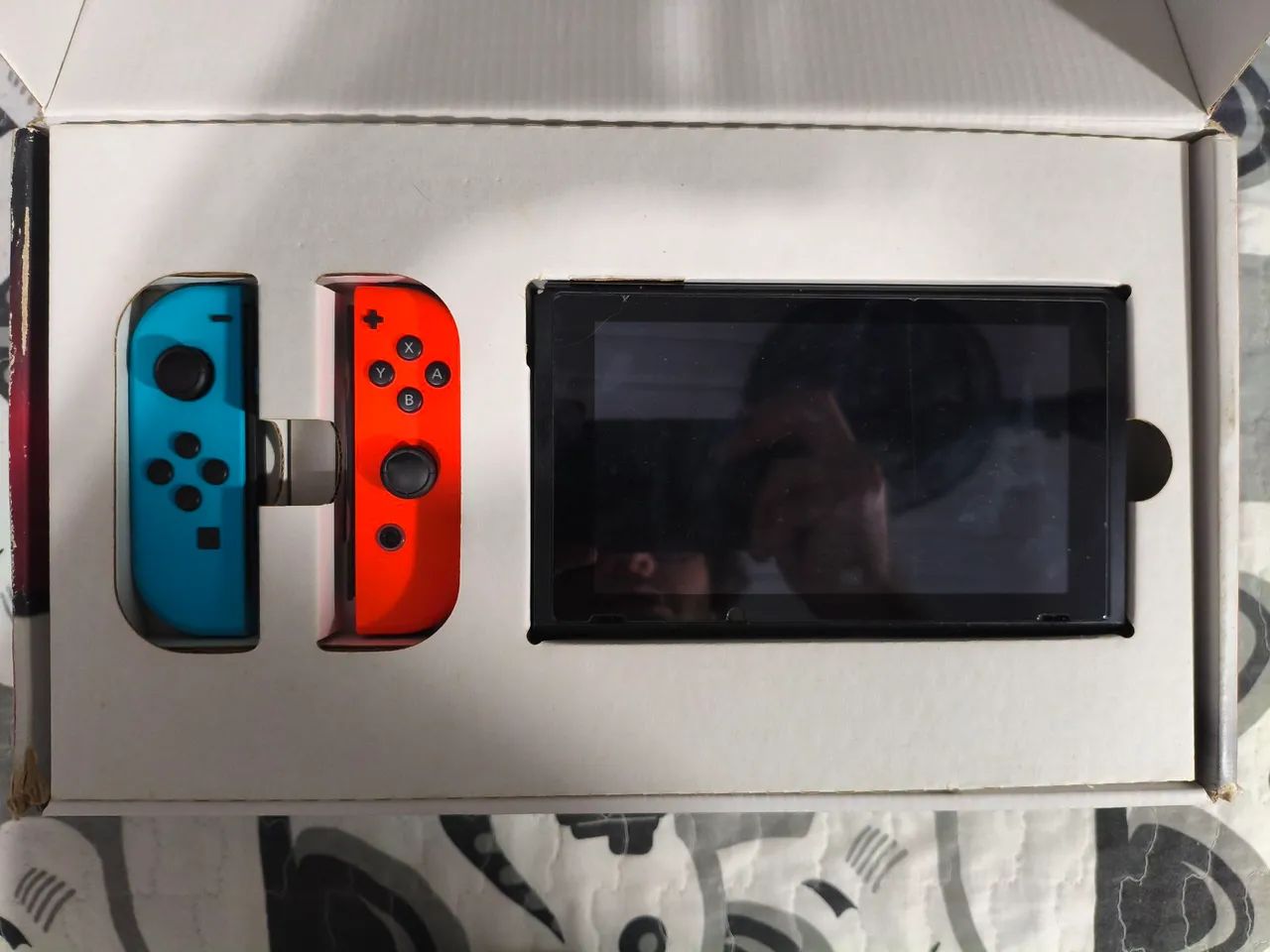 Nintendo Switch (Desbloqueado e Usado) LEIA A DESCRIÇÃO! - Foto 2