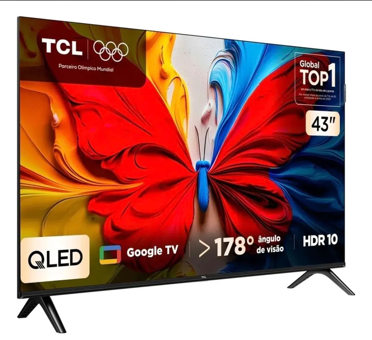 SMARTV TCL 43 POLEGADAS QLED FULL HD