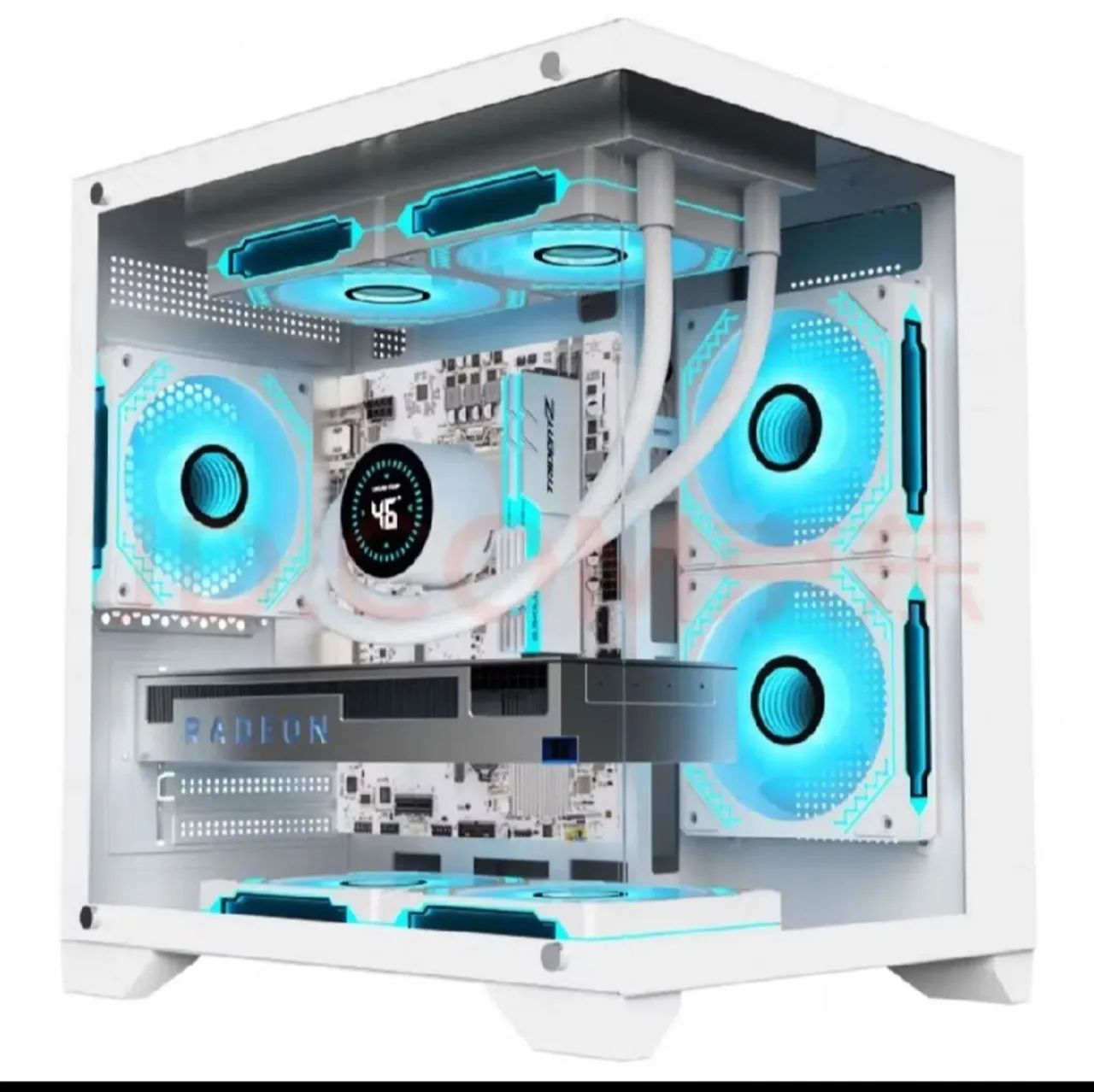 Gabinete Gamer com 4 Fans muda cor - Foto 2