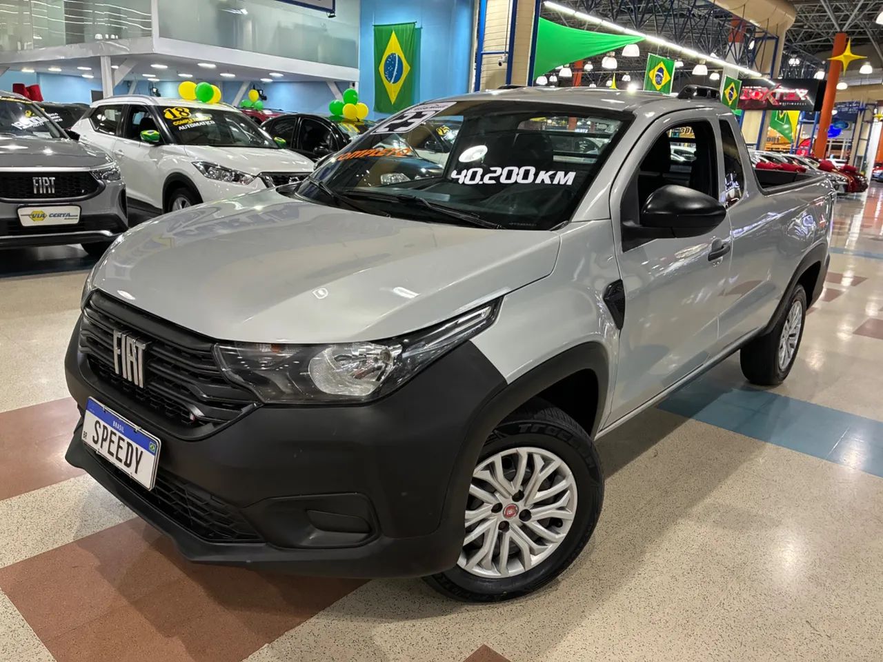 Fiat Strada Endurance 1.4 Flex 8V CS Plus 2023 - Foto 4