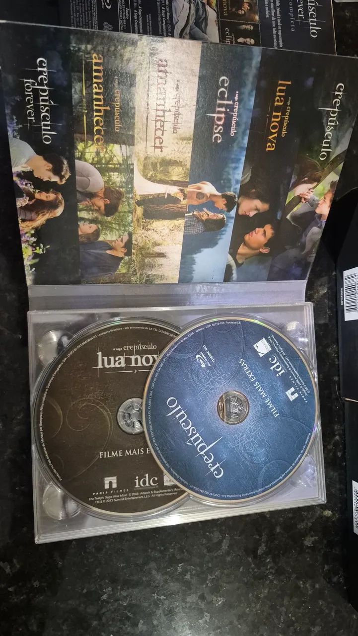 Box Blu-ray saga Crepúsculo Forever - completa (usado) para