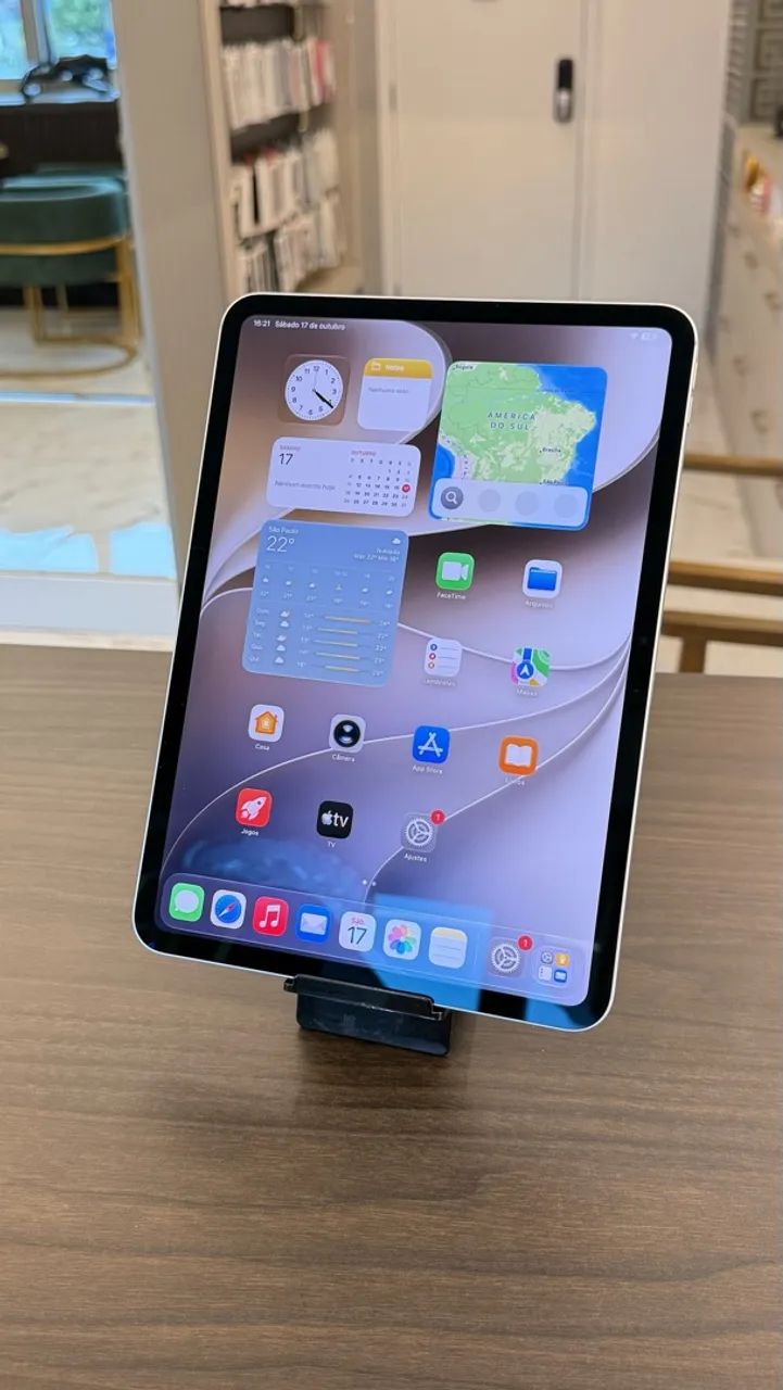 IPAD PRO M5 256GB 11 POLEGADAS SILVER SEMINOVO / LOJA FÍSICA  - Foto 5