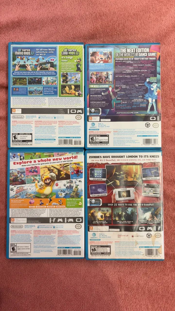 Jogos wiiu 