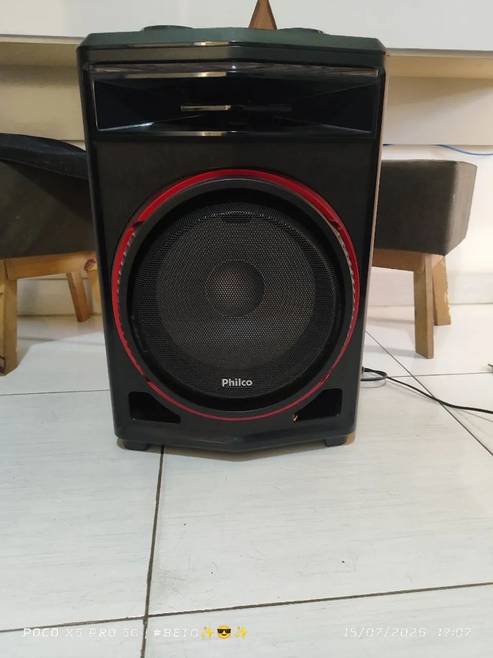 Caixa de som Philco com Bluetooth 