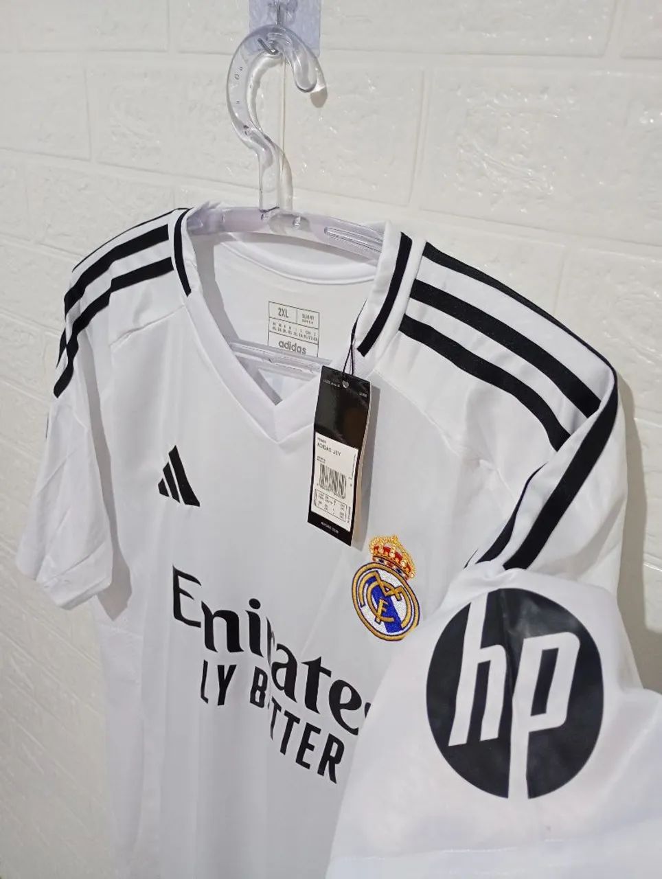 Camisa Real Madrid 2024/25 MBAPPÉ 9 + Pathcs UEFA FOUNDATION e CHAMPIONS - Foto 4