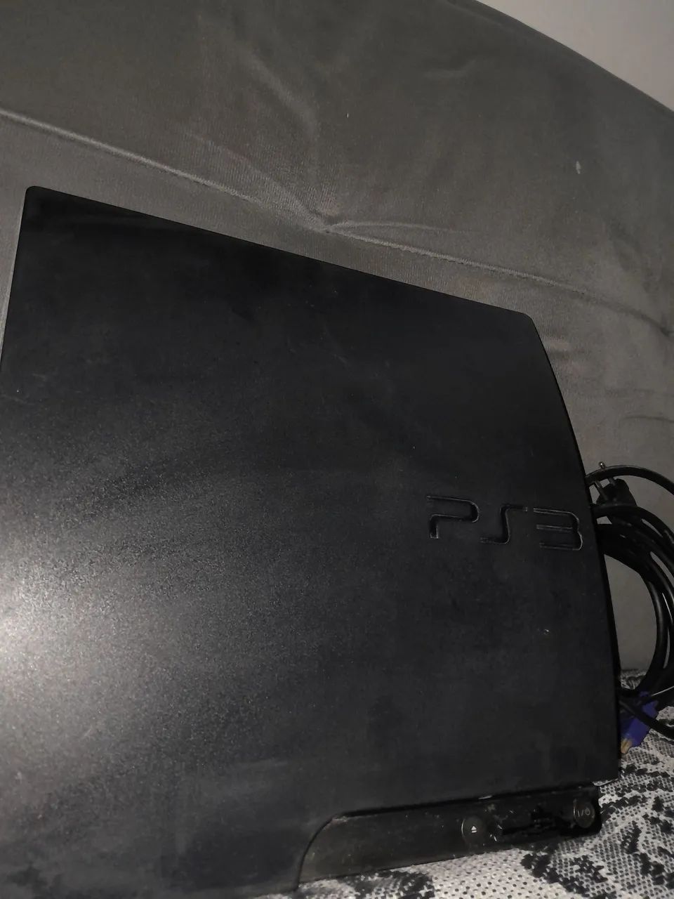 PS3 SLIM + 2 CONTROLE - Foto 3