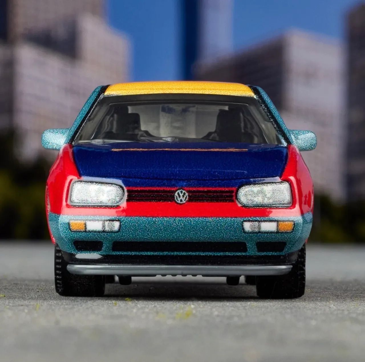 Matchbox 1995 Volkswagen Golf Harlequin  - Foto 4