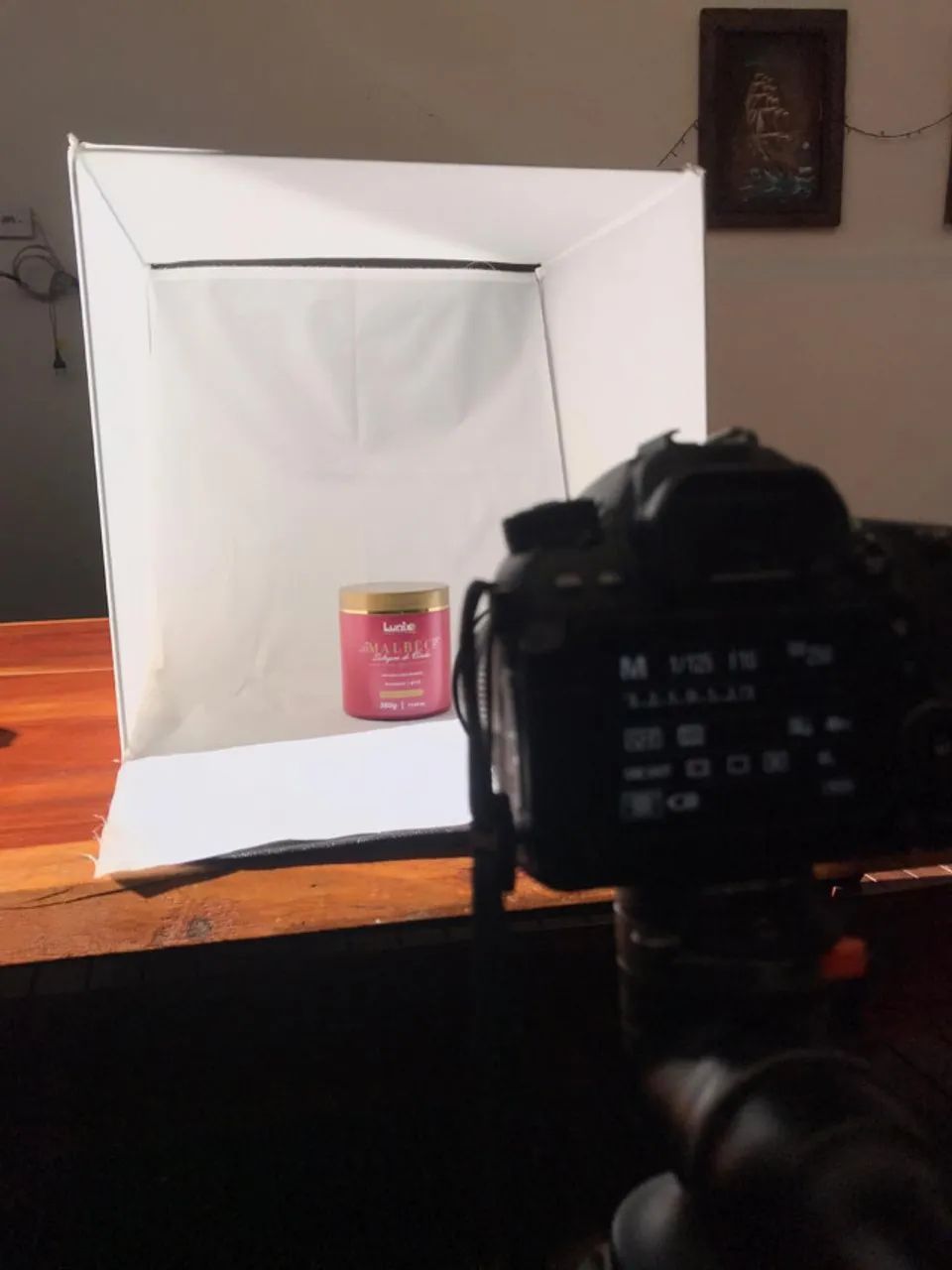 Softbox Dual Lightbox Mini Led Dobrável
