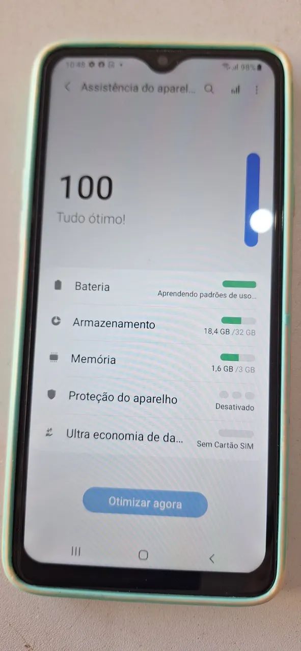 Celular Samsung Galaxy A20s 32GB com bateria nova