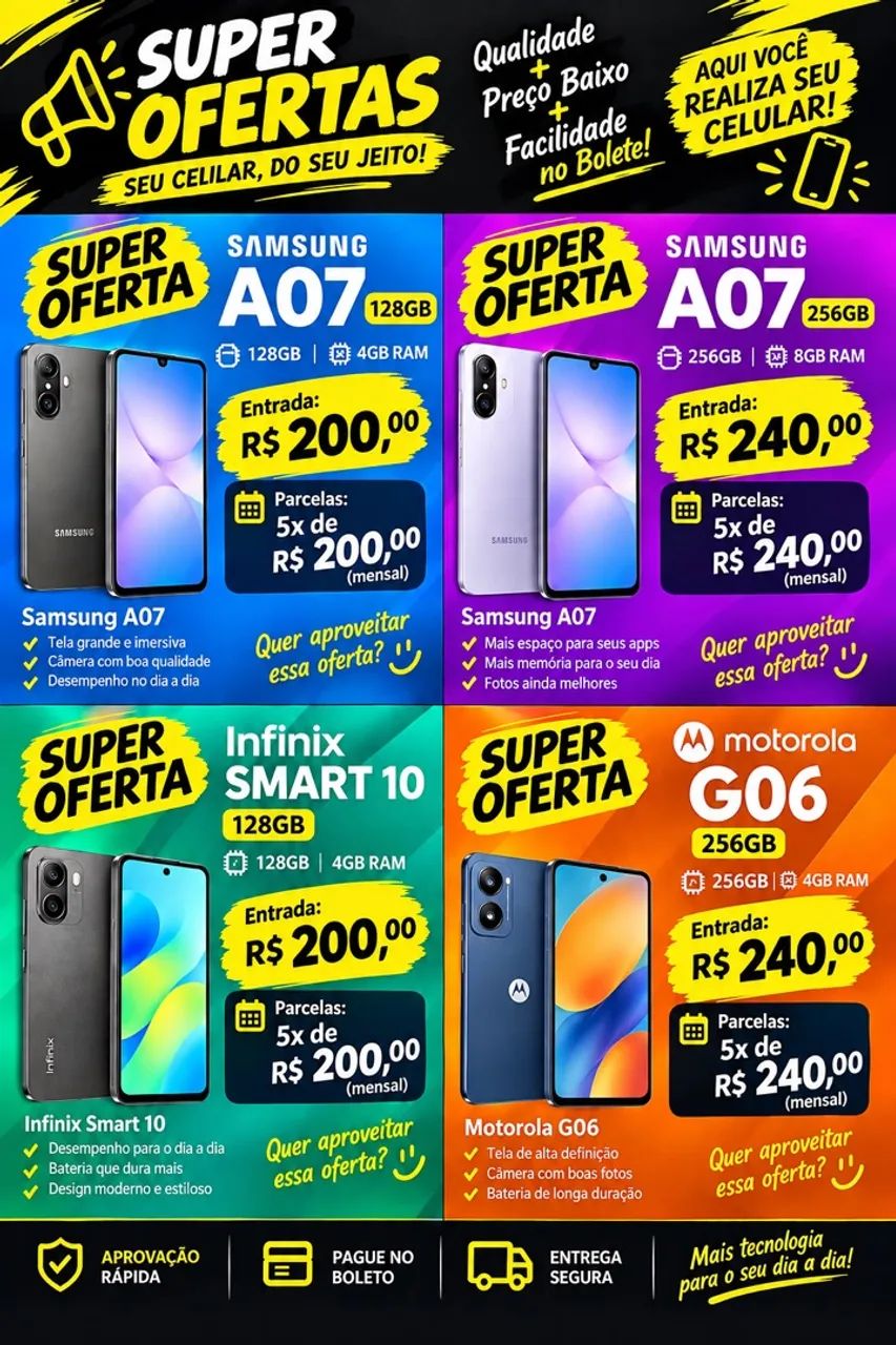 CELULAR NO BOLETO