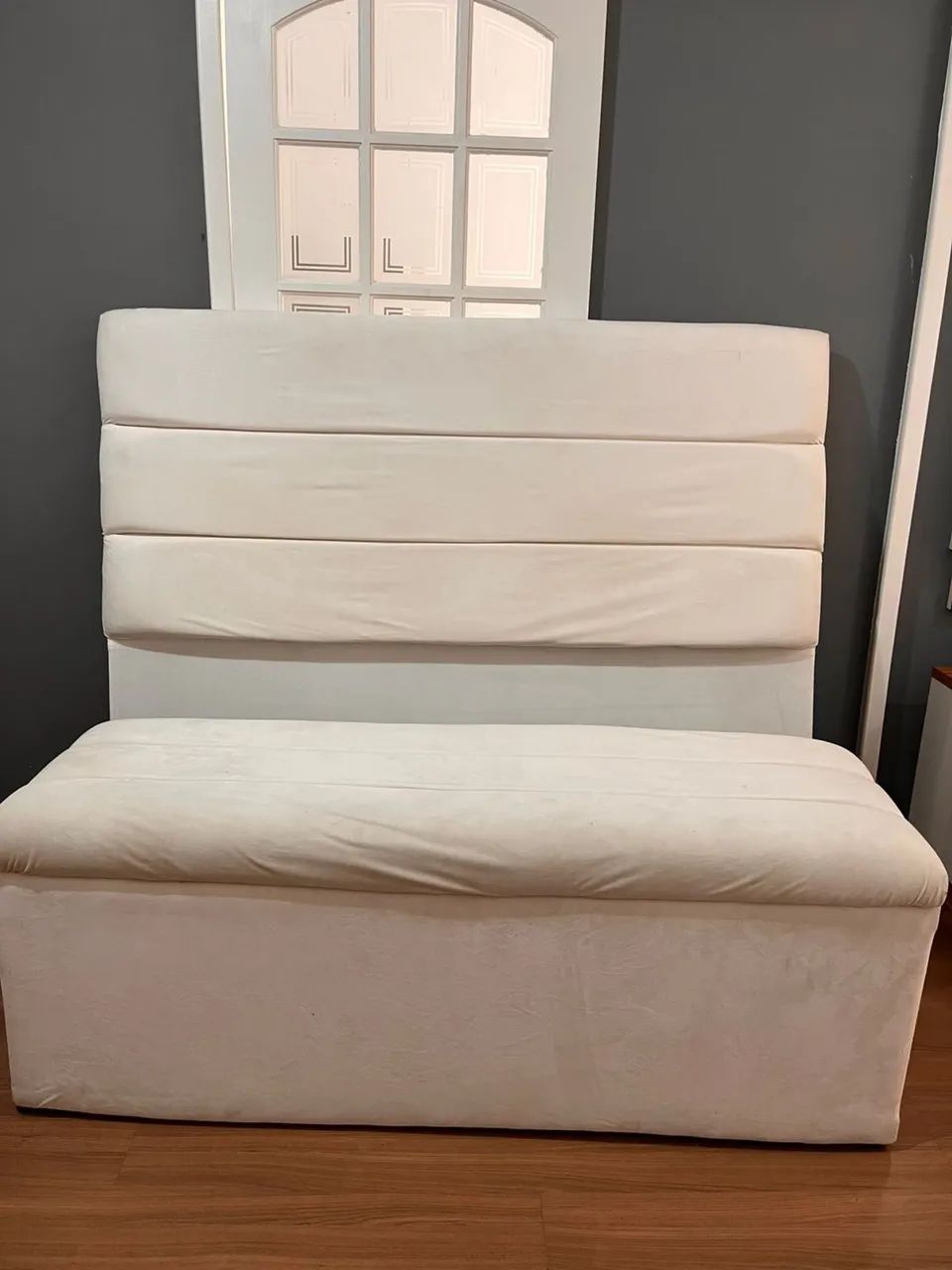 Cabeceira de cama box com pé e baú de pé de cama - Foto 2