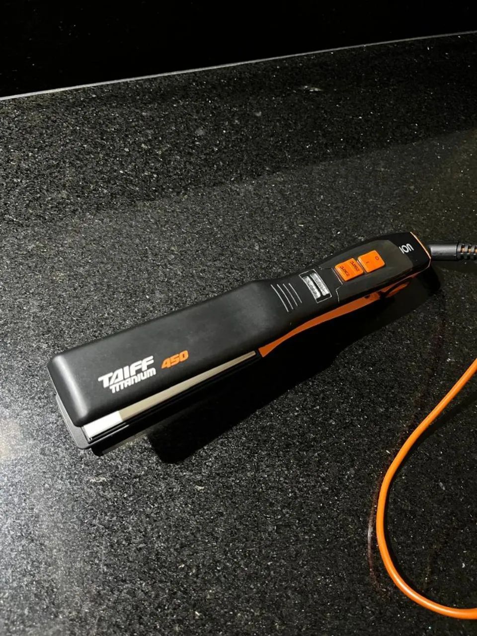 Prancha Taiff Titanium 450 Laranja Bivolt - Foto 4