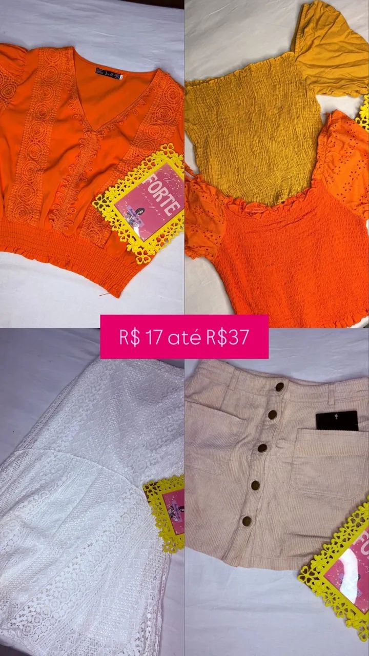 PROMOÇÃO looks de 17 até 57