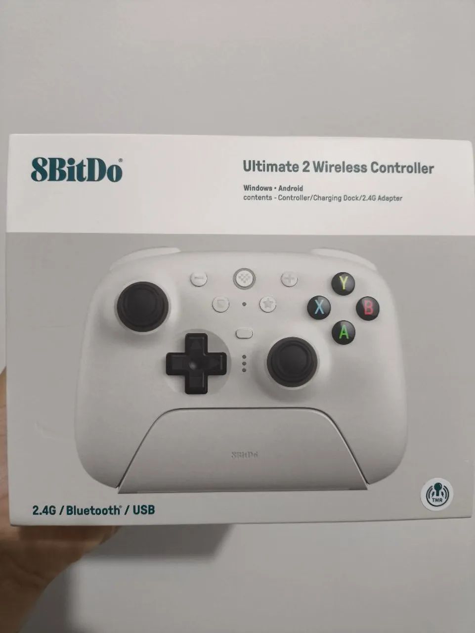 Controle 8Bitdo Ultimate 2 branco (LACRADO)
