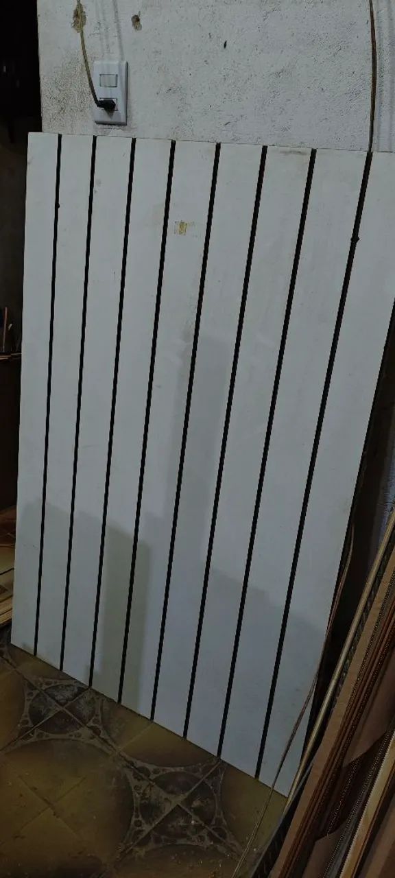Painel canaletado branco - Foto 2
