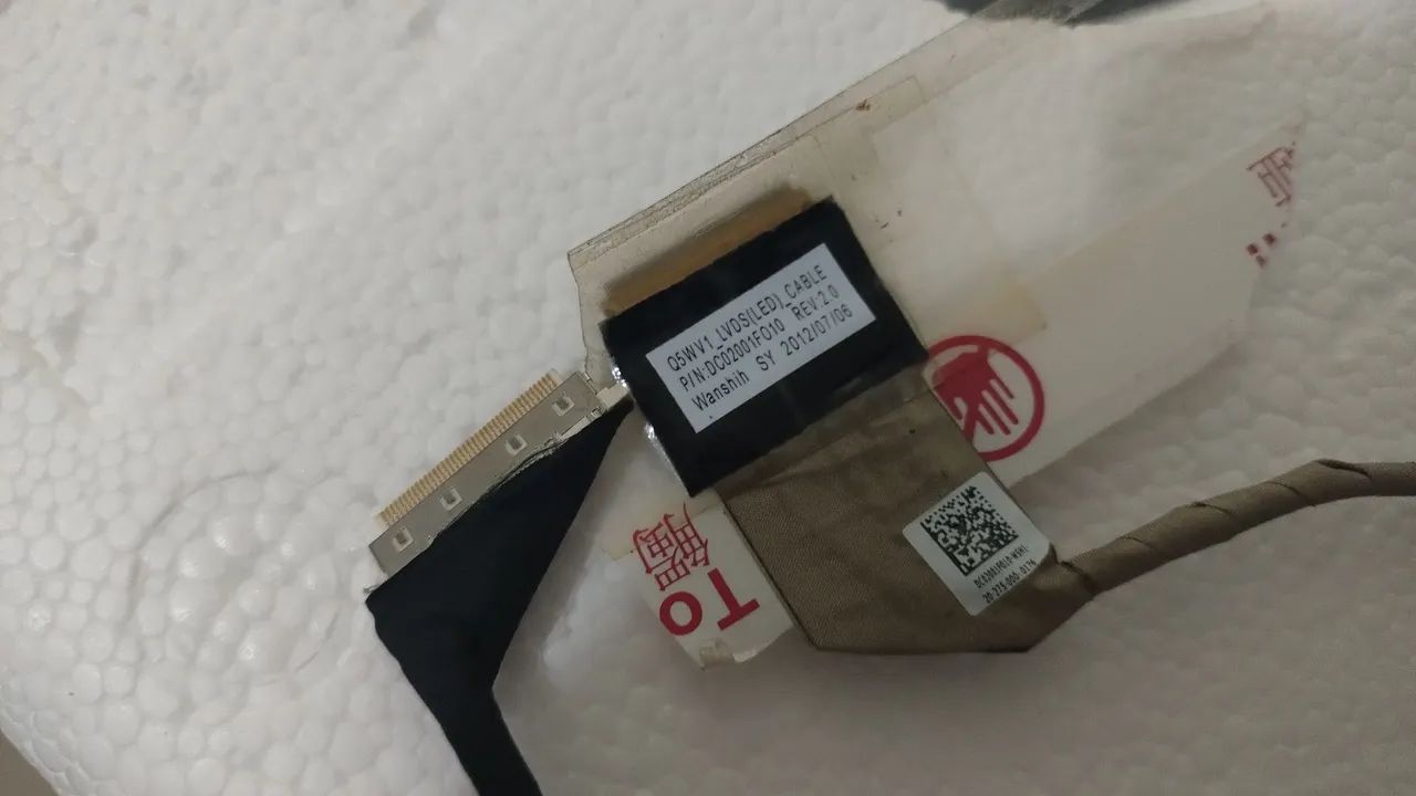 Cabo flat notebook acer e1 5312626- e1 571 5716824 - todos modelo e1 571 - Foto 2