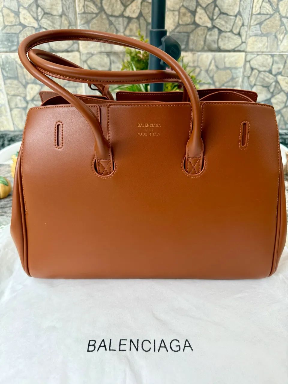 Bolsa Balenciaga Marrom - Foto 3