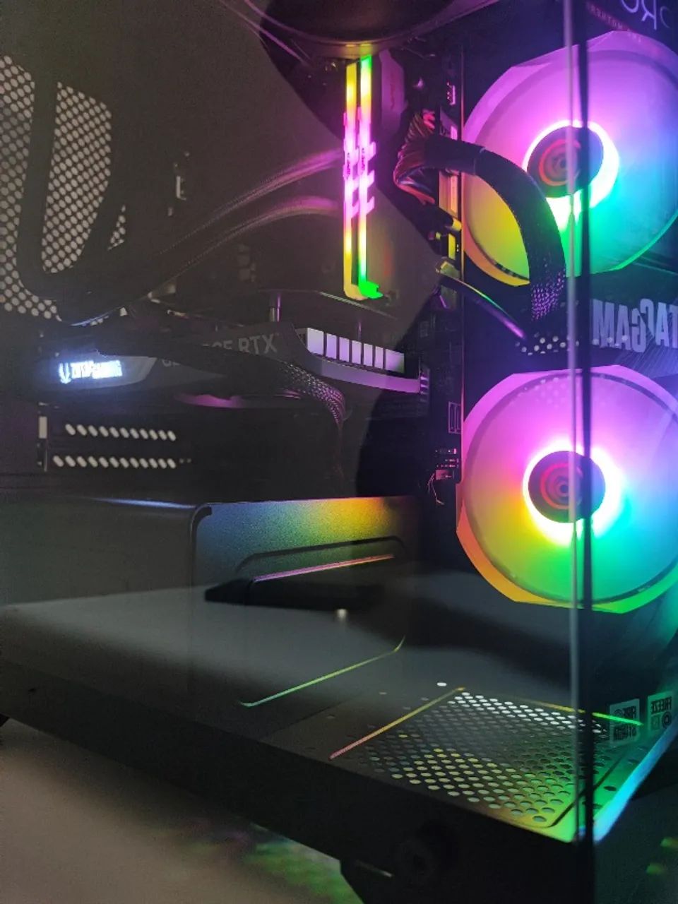 Pc gamer Ryzen 7 7700, 32GB DDR5 6800MHZ, RTX 4060 8GB, parcelo no cartão! - Foto 3