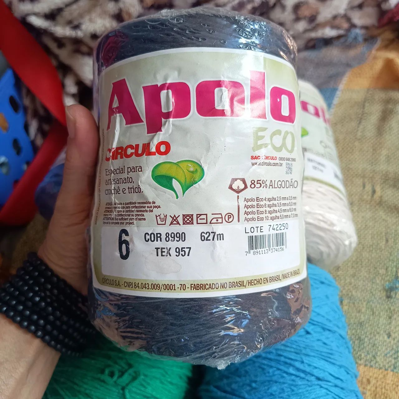 Lote de Linhas para Tricô , Crochê e Artesanato  - Foto 5