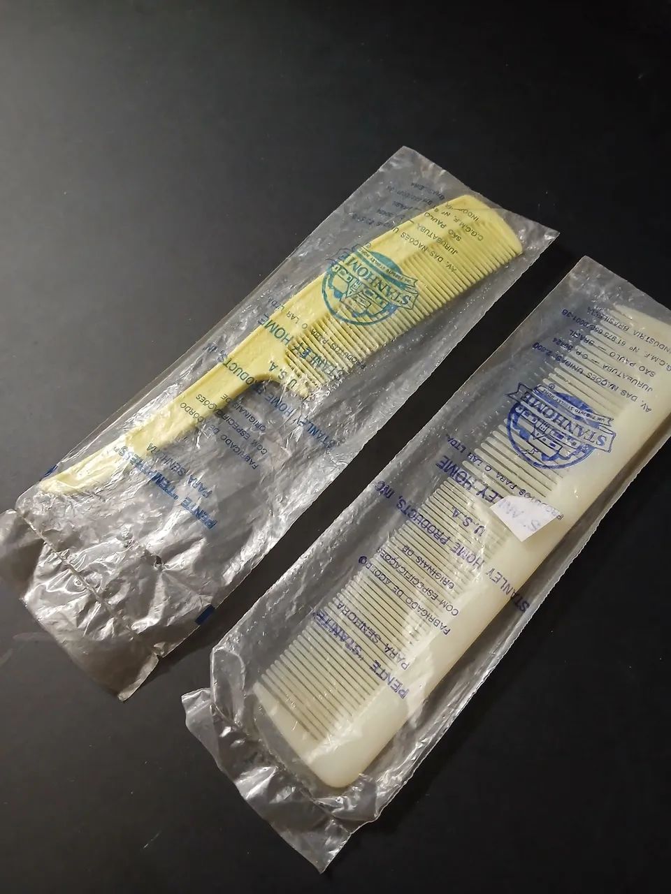 Rara e antigo pente para cabelo da marca Stanley home anos 70 LACRADA  - Foto 3