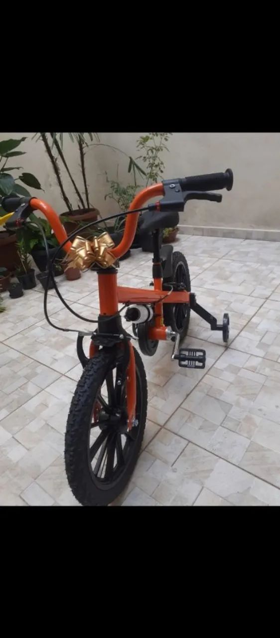 Bicicleta infantil aro 16 nova  - Foto 4