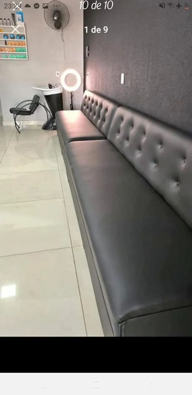 Sofás para escritório barbearia tabacaria comércio em geral  - Foto 4