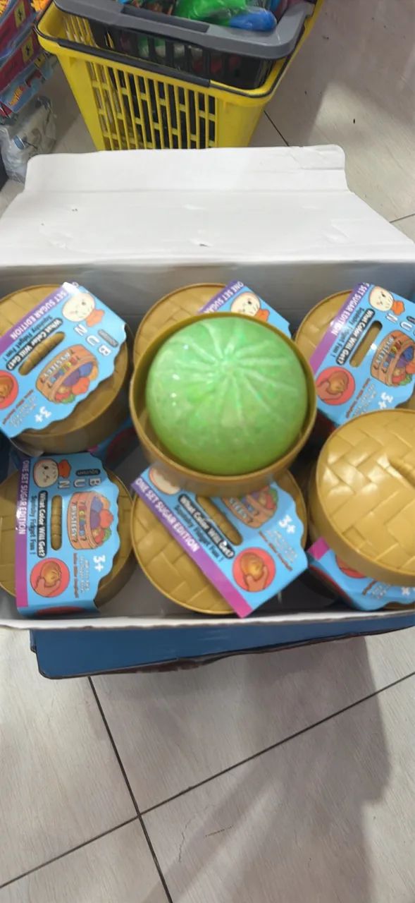 Squishy Dumpling caixa com 12 unidades 