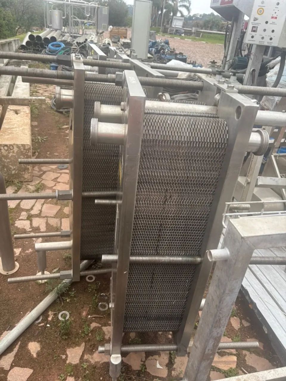 Pasteurizado Trocador de Calor de Placas em Aço Inox GEA - Foto 3