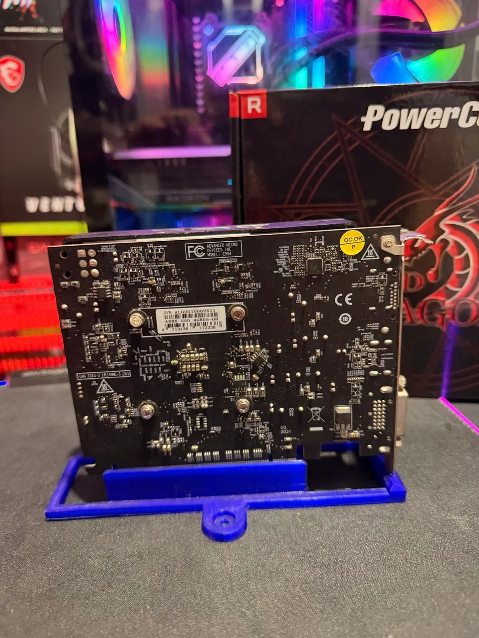 Placa de vídeo Rx550 4Gb Nova com Garantia - Foto 2