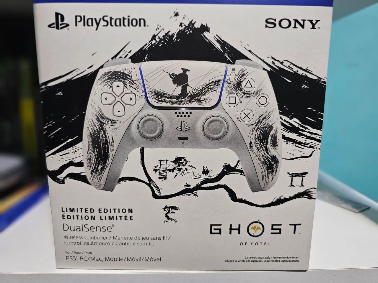 Controle PS5 Ghost of Yotei Dual sense NOVO