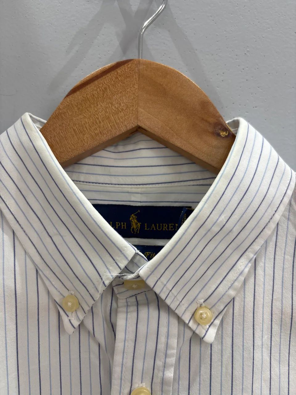 Camisa Ralph Lauren Polo Original Social Branca Manga Longa FRETE GRÁTIS - Foto 2