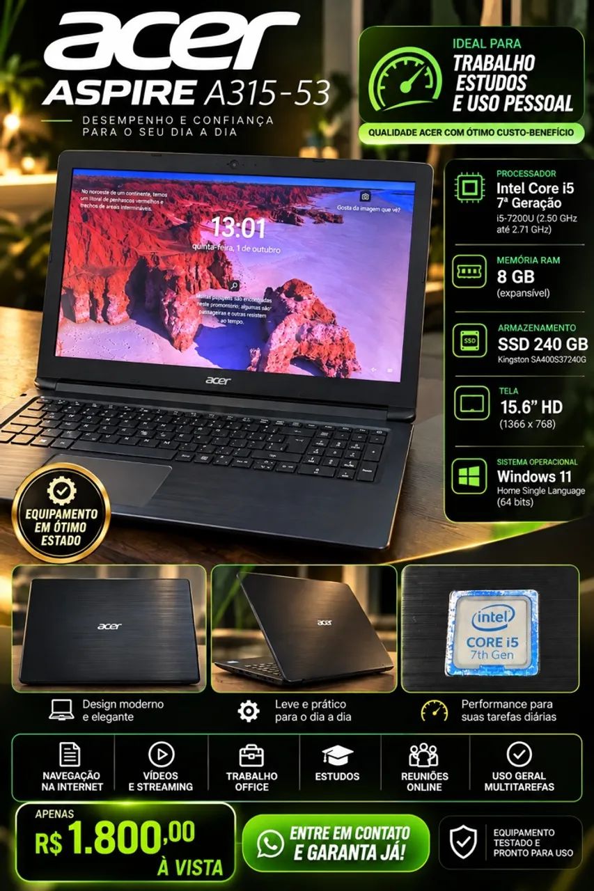 Notebook Acer 