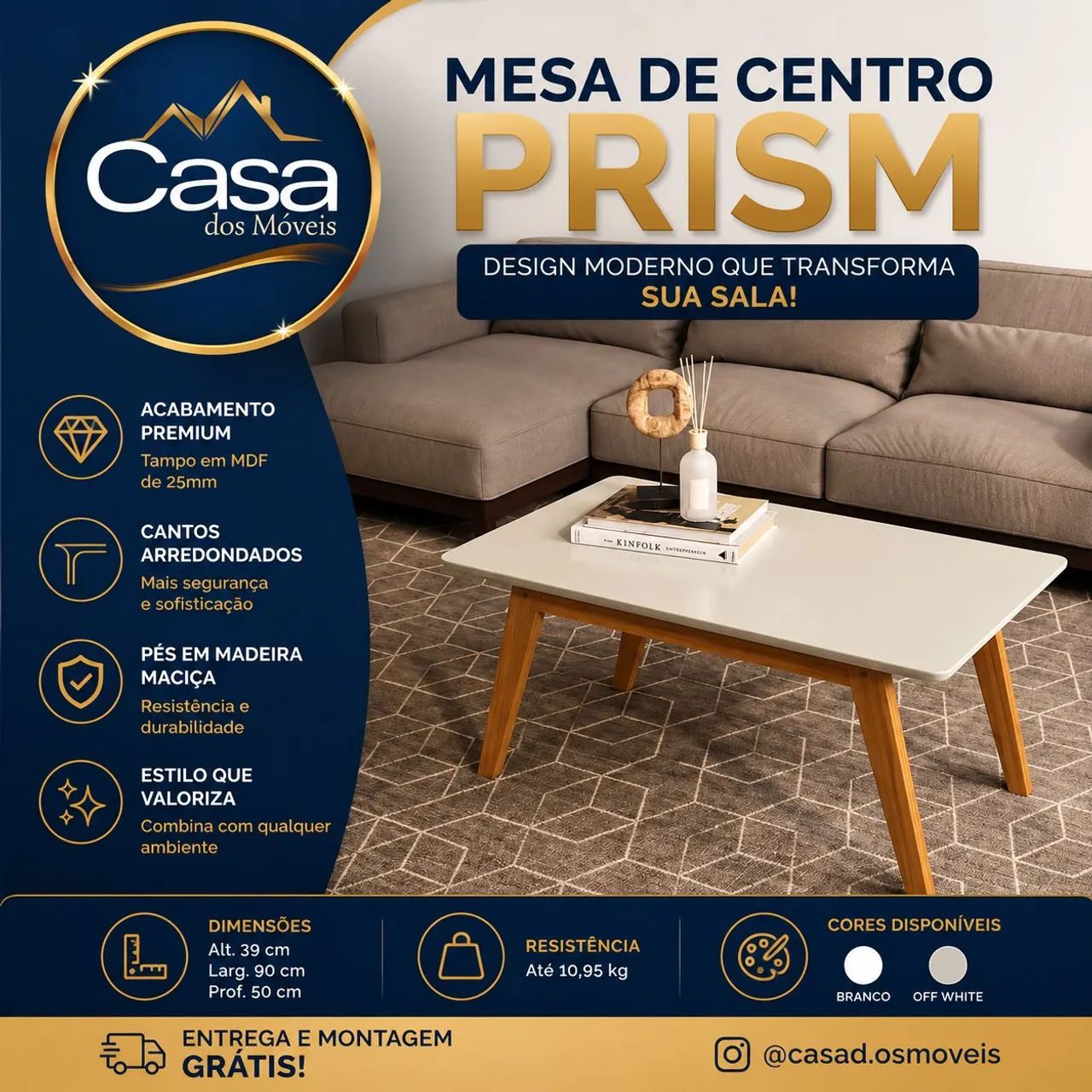Mesa de centro Prism 