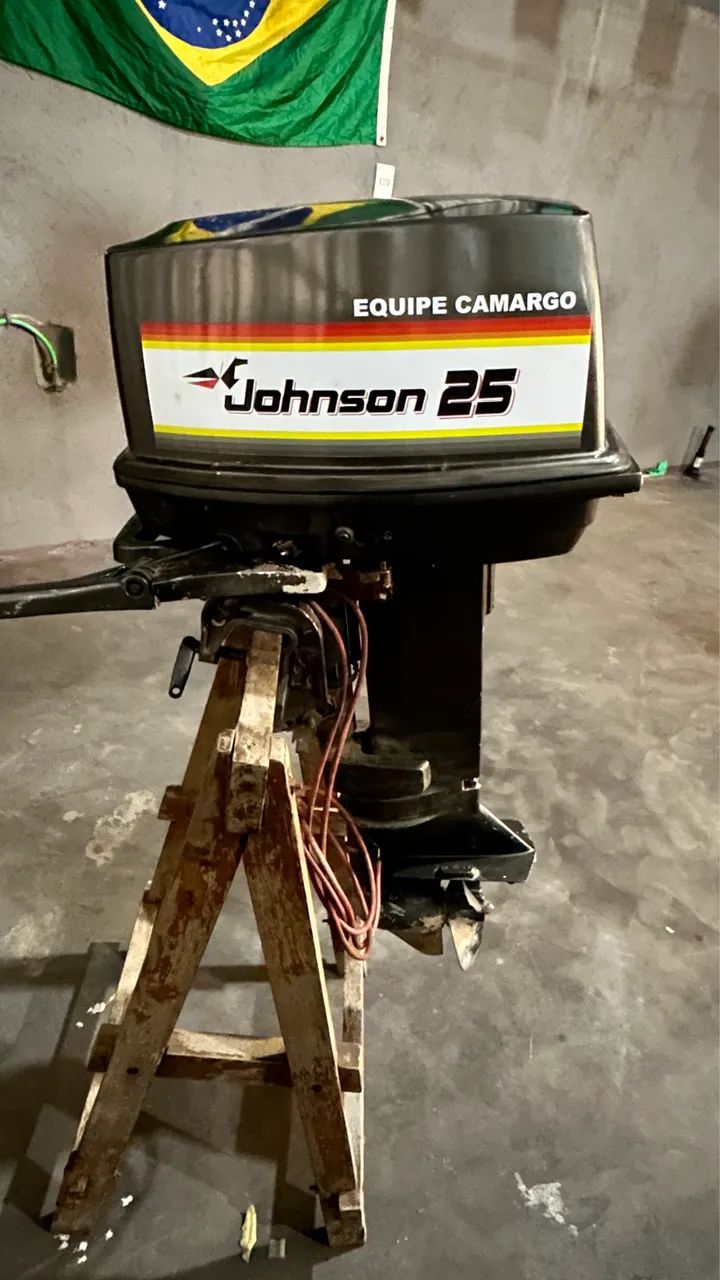 Motor de Popa Johnson 25 hp  - Foto 5