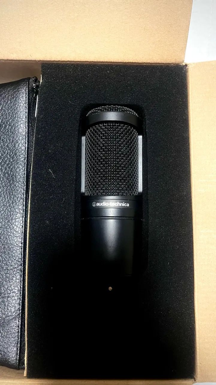 Microfone Audio-Technica AT2020  Microfone condensador cardioide  - Foto 2