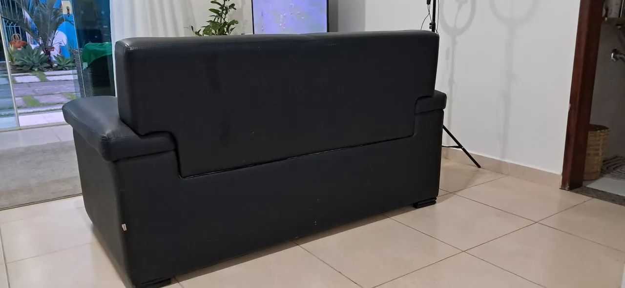 Sofá 2 lugares pouquíssimo uso para venda - Foto 2