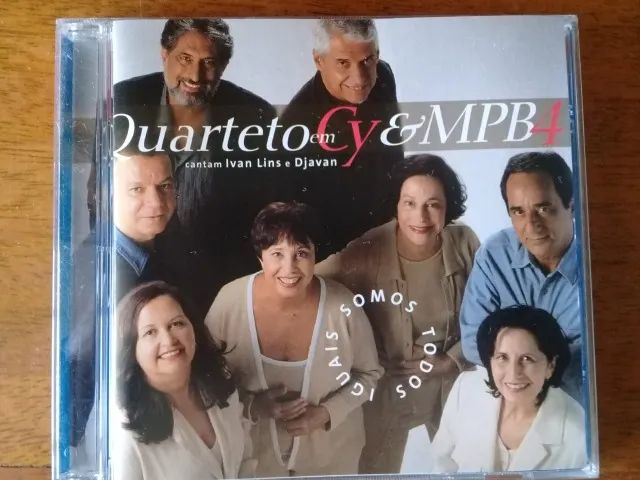 CD Quarteto em Cy & MPB4 cantam Ivan Lins e Djavan - Somos Todos Iguais