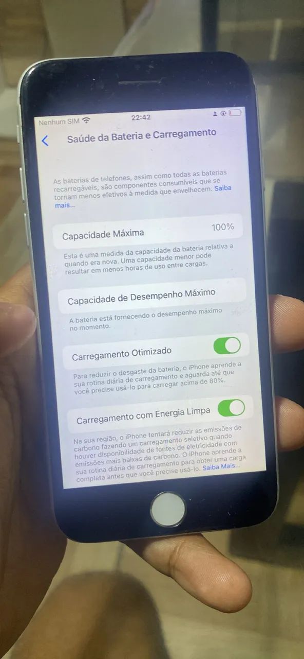 Vendo iPhone 8 em perfeito estado, funcionando tudo 