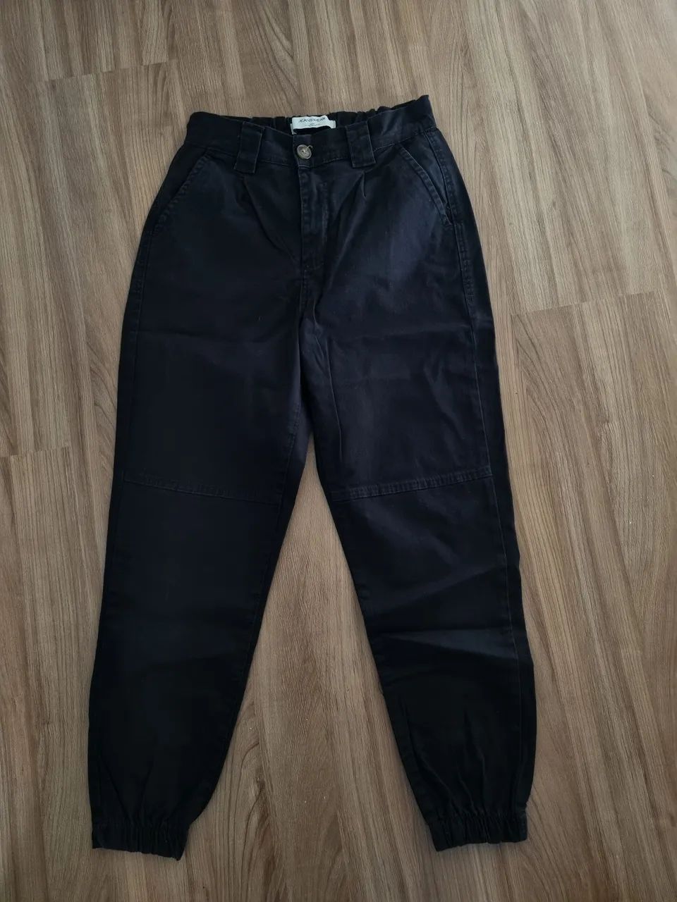 Calça jogging preta tamanho 34