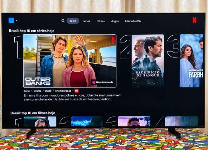 TV Smart Samsung 55" 4K