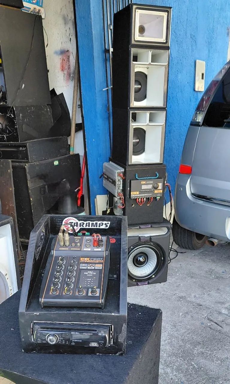 Som torre grave de 12 médios de 8