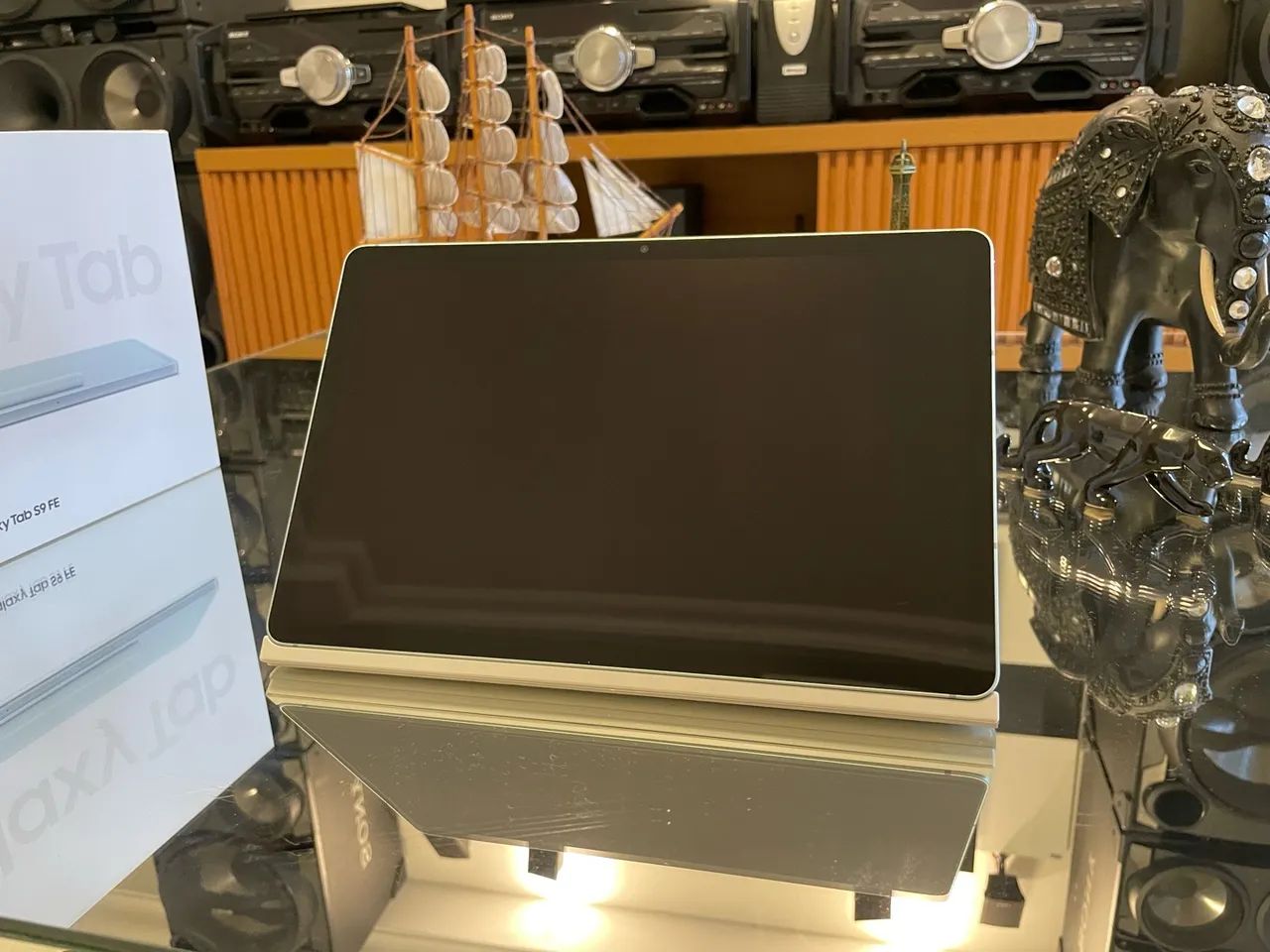 Samsung Tab S9 FE 128gb com caixa e NF - Foto 2