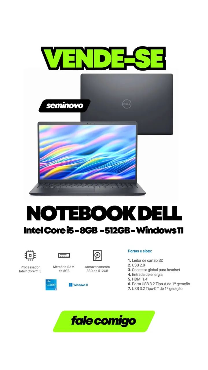 Vende-de Notebook Dell i5  - Foto 5